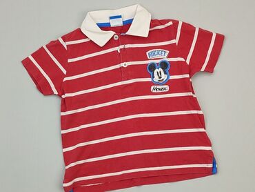 koszulka z krawatem: Футболка, Disney, 3-4 р., 98-104 см, стан - Хороший
