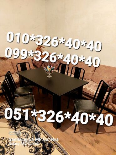 Masa və oturacaq dəstləri: Masa ve oturacaq destleri stol stul Stol stul stul stol oturacaq — 19