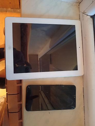 ipad baku: Tablet və telefon paketi - Planşet: Apple iPad (ağ çərçivə, Home — 1