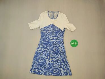 Sukienki: XS (EU 34), kolor - Niebieski, Codzienne