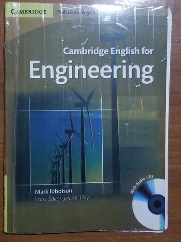 oyun diskleri satisi: 📌Cambridge English for Engineering 📌Üzərində karandaşla bəzi qeydlər