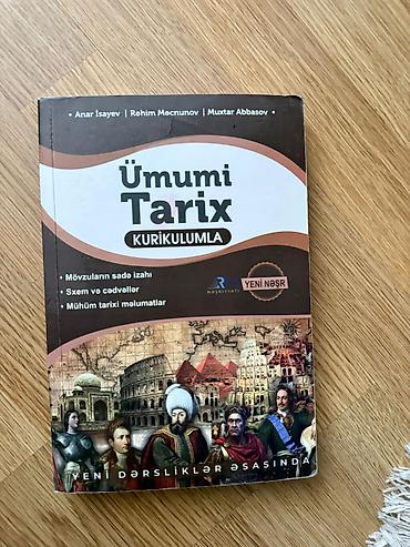 “Ümumi Tarix – Kurikulumla” adlı dərs vəsaiti - Müəlliflər: Anar