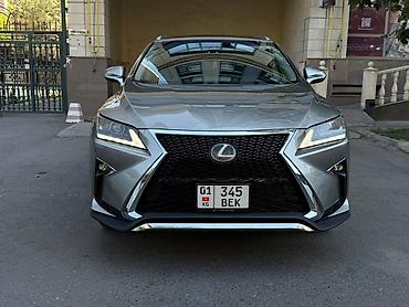 lexus cs: Lexus RX: 2017 г., 3.5 л, Автомат, Бензин, Кроссовер — 2
