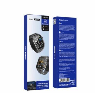 Зарядные устройства: Часы HOCO DYD02 Smart sports watch (call version) black Беспроводная