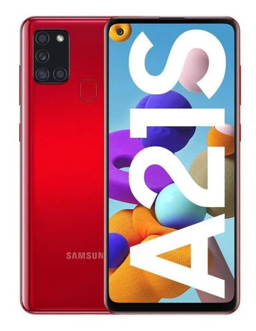 samsung s6: Samsung Galaxy A21S, 128 ГБ, цвет - Красный