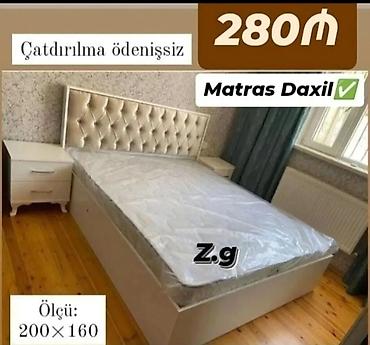 Yataq dəsti – ölçü 200×160 sm - Rəng: açıq krem/ağ tonlarda - Başlıq lalafo.az -da Yataq dəsti – ölçü 200×160 sm - Rəng: açıq krem/ağ tonlarda - Başlıq