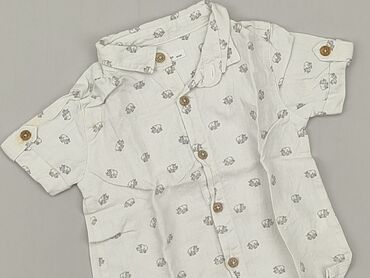 Shirts: Shirt 1.5-2 years, condition - Very good, pattern - Print, color - White