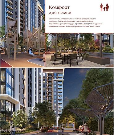 29: 3-комнатная квартира 113,79 м² в ЖК «Анкара» Планировка и площади: - — 4