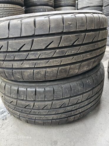 Шины: Шины 225 / 45 / R 18, Лето, Б/у, Пара, Легковые, Япония, Bridgestone