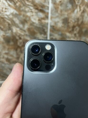 Apple iPhone: IPhone 12 Pro, Б/у, 256 ГБ, Графит, 85 % — 9