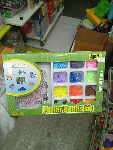 Бижутерия: Набор для творчества Perler Beads kit - 1000 цилиндрических — 3