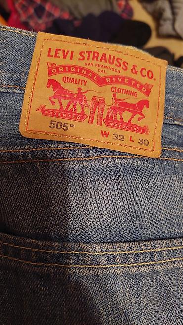Kişi geyimləri: Levis 32x30 straight fit — 1