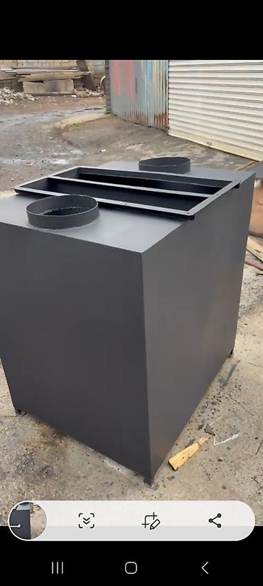 Сантехнические работы: Sənaye tipli yağ tutucu (grease trap) və tüstü boğucu filtrləmə - — 8