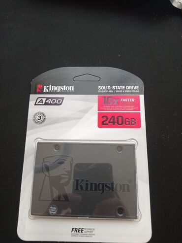 fləş kart: Xarici SSD disk Kingston, 240 GB, M.2, Yeni