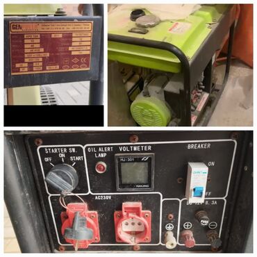 Metal axtaran aparatlar: Türkiyə istehsalı Dizeldən işləyən generator 12 kvlıq 1600 manat