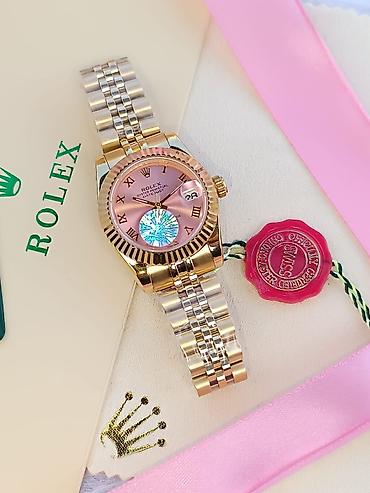 Aksesuarlar: Rolex Datejust qadın saatları – Swiss Made, rəsmi “Superlative — 4