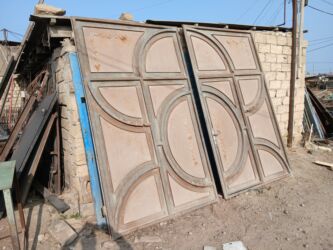 Həyət darvazaları: İşlənmiş Dəmir Həyət darvazası, Yana açılan, 350 m, Mexaniki, Qapı ilə, Kredit yoxdur, Ünvandan götürmə — 10