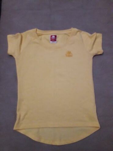 ljubičaste majice: Kappa, S (EU 36), Cotton, color - Yellow