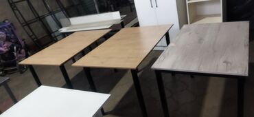 Кухонные столы: Кухонный стол, Прямоугольный, Нераскладной — 6