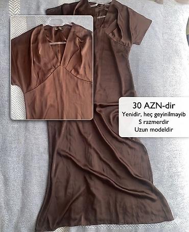 qisa donlar: - Uzun modellı qadın donu - Rəngi: tünd qəhvəyi - Parça: atlas/ipeksi — 1