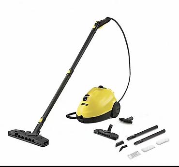 закаточная машина: Продаю по низкой цене Парочиститель Karcher (желтый корпус) с набором — 1