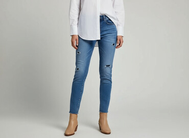 Jeansy: Jeansy damskie, rozmiar M