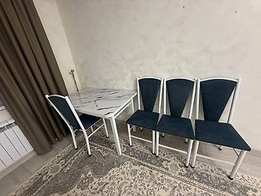 стол стул для маникюра: Кухонный стол и стул, Новый, Самовывоз, цвет - Белый — 3