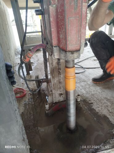 Beton işləri: Beton kəsmə beton deşmə xidməti Karot - HILTI DD 200 / 350 ilə 25 ° — 7