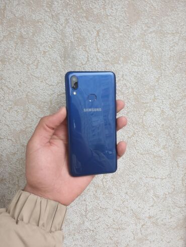 adapdir: Samsung A10s | 32 GB | rəng - Göy | Düyməli, Barmaq izi, İki sim kartlı