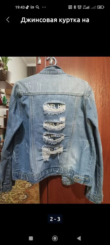 джинсовая куртка мужская: Джинсовая куртка на подростка14-17 лет