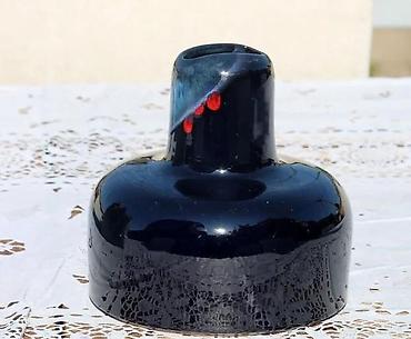 Ostali antikviteti: Art Deco vaza Fat Lavas Mid Century West Germany 1,6kg! — 9