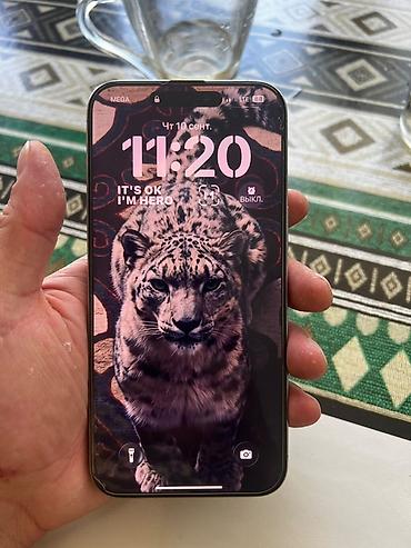 haidiko 17 pro max характеристики: IPhone 15 Pro, Б/у, 512 ГБ, Natural Titanium, 90 % — 3