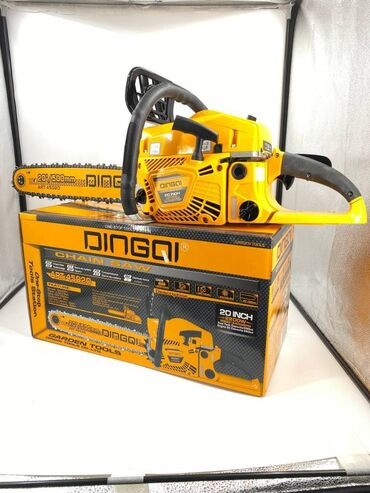 Инструменты: Бензопила DINGQI отлично подходит для валки деревьев маленького и