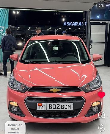 Chevrolet Spark: 2018 г., 1 л, Автомат, Бензин, Универсал