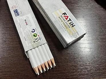 Kreativni setovi za decu: Fatih Beyaz Kalem – White Pencil - Set belih grafitnih olovaka — 1