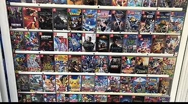 nintendo switch az: Nintendo Switch oyun kolleksiyası – orijinal kartrij qutuları Məzmun — 1