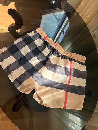 Kişi geyimləri: Şort, Burberry, M — 2