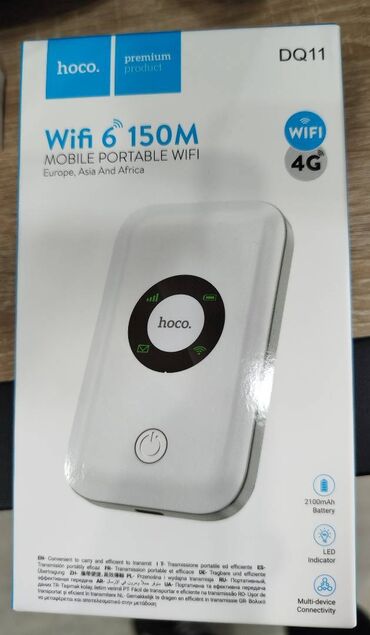 Mobil telefonlar üçün digər aksesuarlar: Cib modemi Wİ-Fİ routeri "Hoco DQ11" Xüsusiyyətlər: Material: ABS — 11