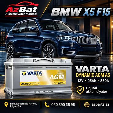 bmw 525 d: Varta, 95 ah, Orijinal, Almaniya, Yeni — 2