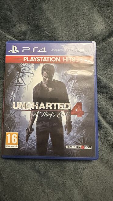 sony 4: Uncharted 4 PS4 - yaxşı vəziyyətdə istifadə olunub