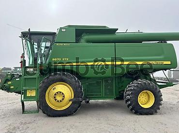 измельчители: John Deere 9870 STS — Комбайн, 2008 г. Б/У | Доставка из США — 2