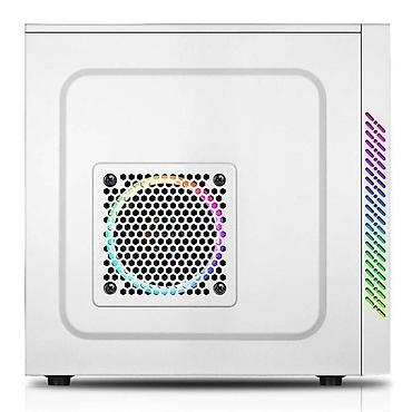 корпус matx: Корпус ATX RGB- белый -"Волшебный кристалл" Все кнопки находятся — 4