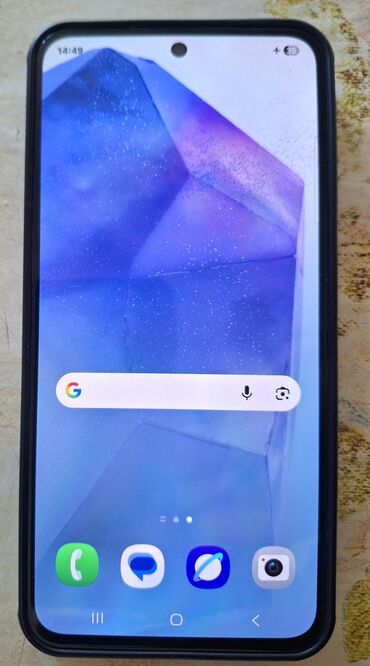 redmi note 8 pro ekran qiymeti: Samsung Galaxy A55, 128 GB, rəng - Boz, Sensor