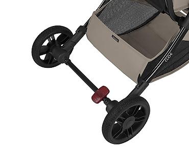 bele helanke za devojcice: KIKKA BOO kolica CLOE premium sa kišnom kabanicom – beige Šifra — 7