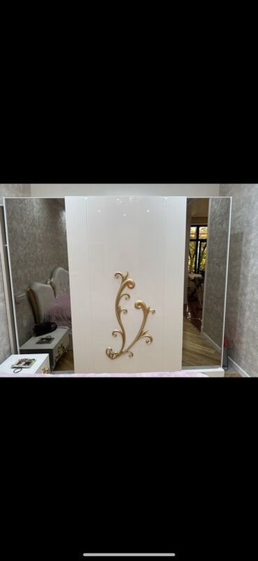 мдф: Açılan, 3 qapılı Düz dolab, Qarderob, paltar dolabı, Türkiyə