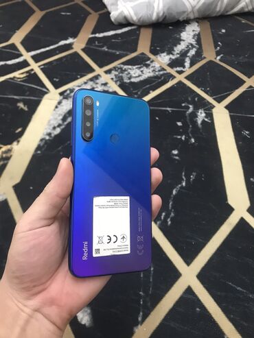 xiaomi redmi note 11: Redmi, Redmi Note 8, Б/у, 64 ГБ, цвет - Синий, 2 SIM