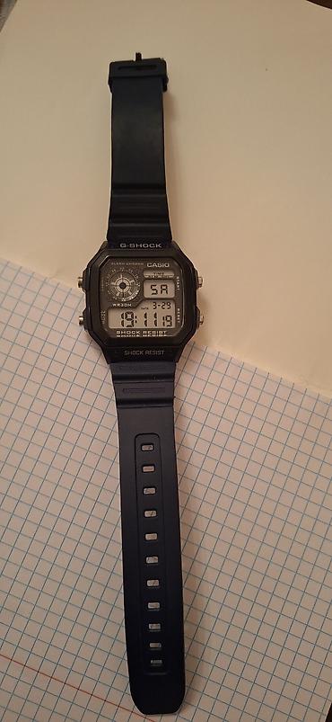 Aksesuarlar: Casio G-Shock rəqəmsal qol saatı - Model: Casio G‑Shock (arxa qapaqda — 2
