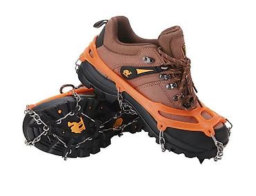 Другие товары для зимнего спорта: Универсальные накладки-кошки для обуви с цепями и шипами - — 15