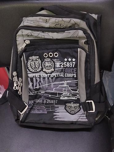 kipling monkey: Рюкзак Grizzly, серия Army N25897 - Цвет: черный/серый, тематический — 1