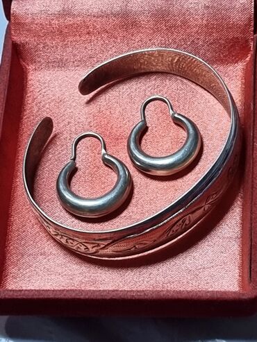 Серебряные украшения: Браслет СССР СЕРЕБРО 875 ПРОБА ЗВЕЗДА СЕРП И МОЛОТ И ЗАВОД